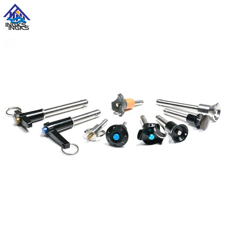 สแตนเลสสตีลถ้วยอลูมิเนียม TL ดอกไม้ Handle PUSH ปุ่ม QUICK RELEASE PIN