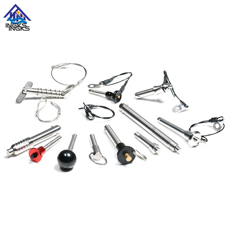 สแตนเลสสตีลถ้วยอลูมิเนียม TL ดอกไม้ Handle PUSH ปุ่ม QUICK RELEASE PIN