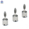 สแตนเลส 304 Slotted Thumb Knurled ชีสหัว Captive Screw