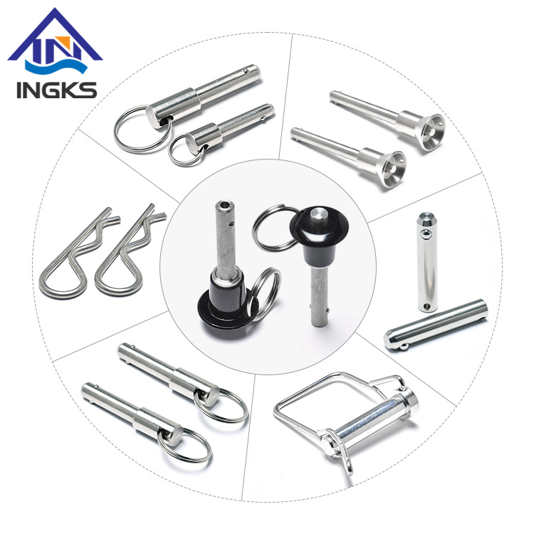 Dowel Coil Split Cotter Clevis Safety Lock หมุดปลดเร็ว