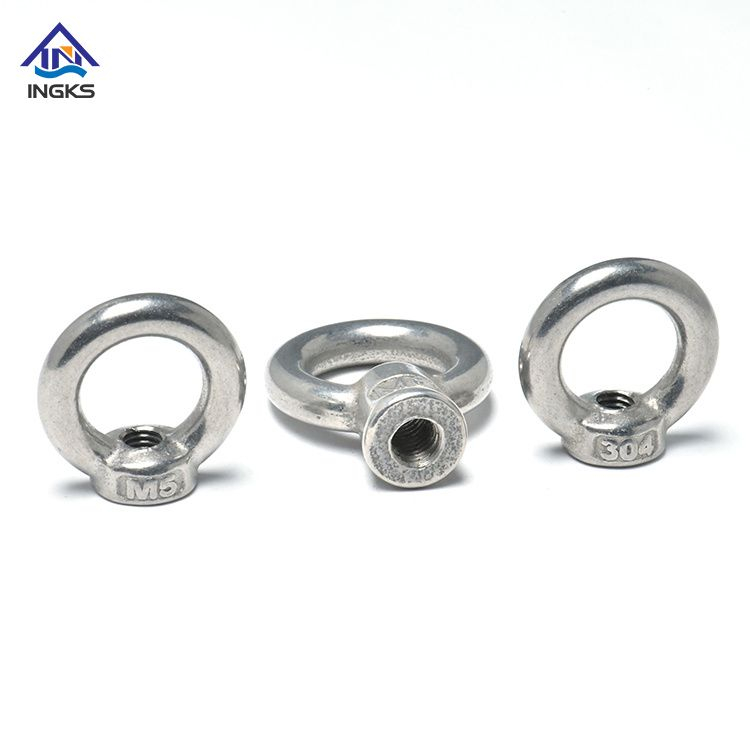 DIN582 Slifting Eye Nut ฟอร์จน็อตรูปวงแหวนทรงกลม