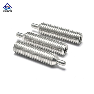 ลูกสูบสเตนเลสสตีล Hex Socket Spring Ball Point Screw