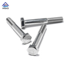 เหล็กกล้าไร้สนิมคาร์บอน DIN931 / DIN 933Hex Head Bolt Half Thread 