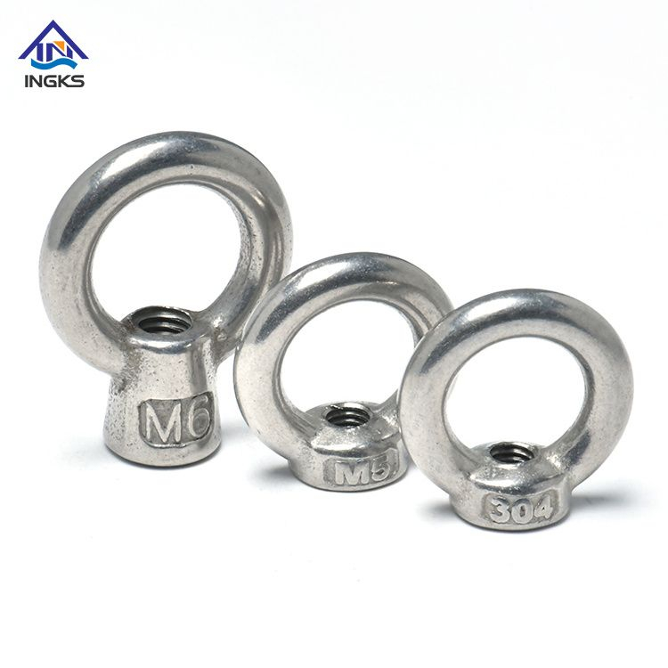 DIN582 Slifting Eye Nut ฟอร์จน็อตรูปวงแหวนทรงกลม