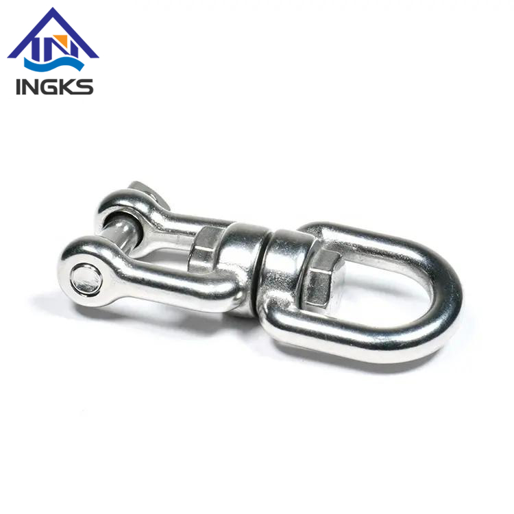 สแตนเลสสตีล Rigging Marine ฮาร์ดแวร์แหวนหมุน Rolling Shackle อุปกรณ์