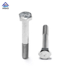 เหล็กกล้าไร้สนิมคาร์บอน DIN931 / DIN 933Hex Head Bolt Half Thread 