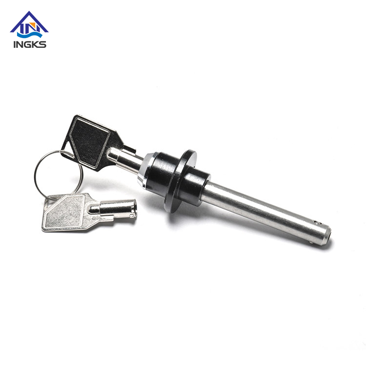 ประเภทคีย์ล็อคตัวเองสไตล์ความปลอดภัย Quick Release Ball Lock Pin