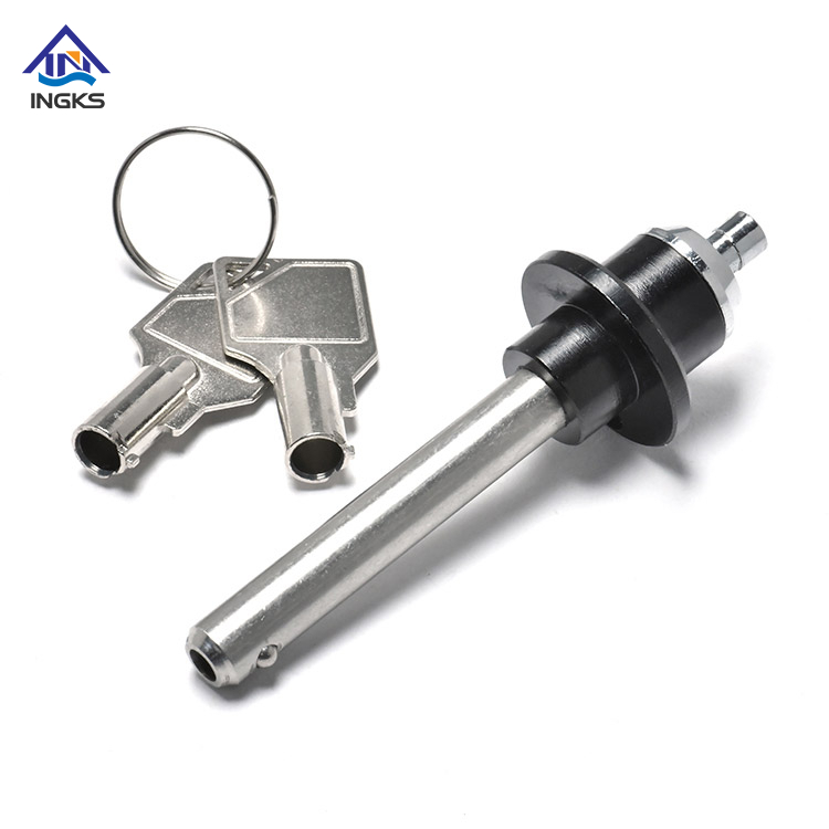 ประเภทคีย์ล็อคตัวเองสไตล์ความปลอดภัย Quick Release Ball Lock Pin